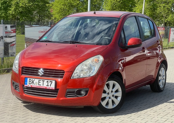 Suzuki Splash cena 15900 przebieg: 150000, rok produkcji 2008 z Pelplin małe 742